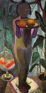 Children With Goldfish Bowl — Paula Modersohn-becker