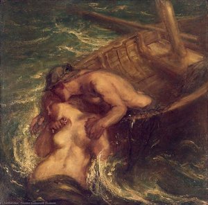 The Fisherman And The Mermaid — Charles Haslewood Shannon