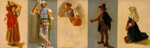 Five Studies Of Italian Characters — Thomas Stuart Smith
