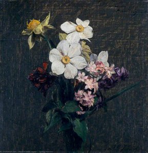 Spring Flowers — Henri Fantin-latour