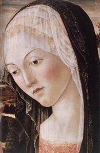 Madonna And Child With An Angel (detail) — Francesco Di Giorgio Martini