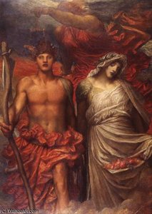 Time Death And Judgement — George Frederic Watts