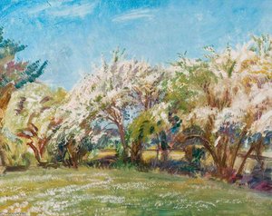 May Blossom — Sir Alfred James Munnings