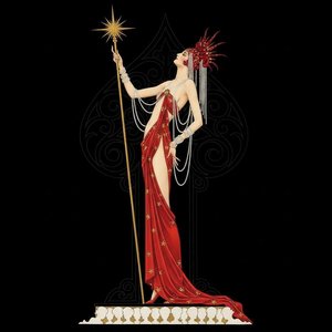 Soie Cramoisie Et Étoile D'or Sur Une Cascade De Perles — Valentin Laurent De Courcey