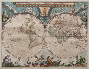 Le Grand Atlas, Or, Cosmographie Blauiane\n\nnova Et Accuratissima Totius Terrarum Orbis Tabula — Johannes Blaeu