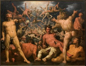 The Fall Of The Titans — Cornelis Cornelisz Van Haarlem