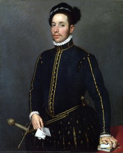 Portrait Of A Gentleman (il Gentile Cavaliere) — Moroni, Giovanni Battista