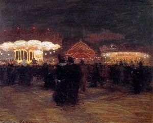 Luna Park Sun — Giacomo Balla