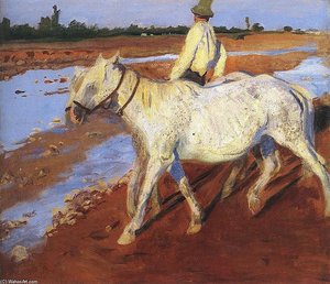 Horses — Károly Ferenczy