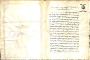 True Genealogy Of The Most Ancient Boncompagni Family Of Bologna Etc.: Pages 2-3 — Angelo Boncompagni