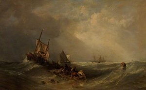 Calais Fishermen — Clarkson Frederick Stanfield