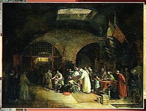 Rachat De Prisonniers Dans Les Prisons D'alger — François Marius Granet