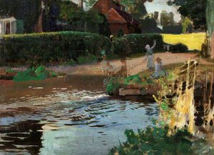The Ford At Chilland, Martyr Worthy — Frederick Appleyard
