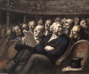 Intermission At The Comédie Française — Honoré Daumier