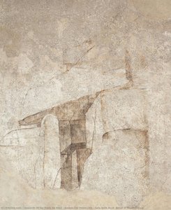Sala Delle Asse, Detail Of Monochrome — Leonardo Da Vinci