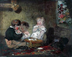The Childhood Of Wilkie Collins — William Collins
