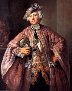 Portrait Of Isaak Franz Egmont Von Chasot — Antoine Pesne