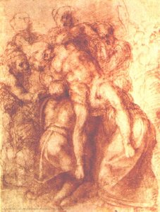 Study To "pieta" — Michelangelo Morlaiter