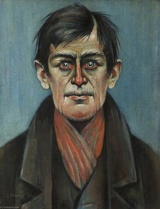 Head Of A Man — Laurence Stephen Lowry