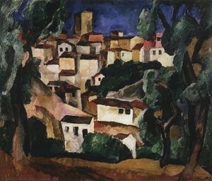 City — Pyotr Konchalovsky
