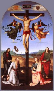 Crucifixión — Rafael