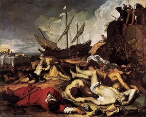 Charikleia And Theagenes — Abraham Bloemaert