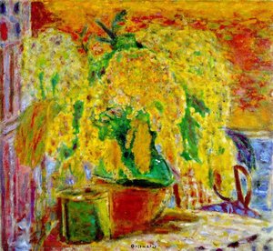 Bunch Of Mimosa — Pierre Bonnard