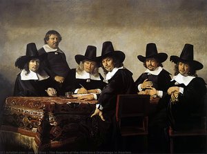 The Regents Of The Children's Orphanage In Haarlem — Ян Де Брей