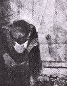 Frau Kämmt Ihr Haar — Edvard Munch