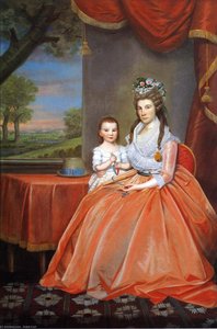Mrs. Elihaj Boardman And Son — Ralph Earl