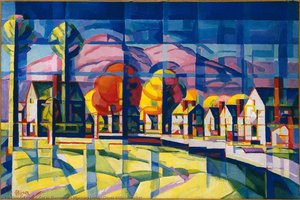 Morning Light (dover Hills, October) — Oscar Bluemner