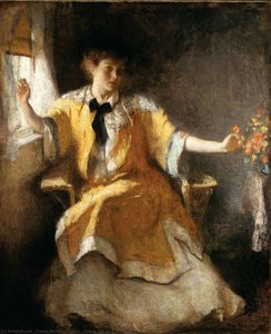 Young Girl By A Window — Frank Weston Benson