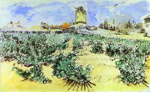 High Hill — Vincent Willem Van Gogh