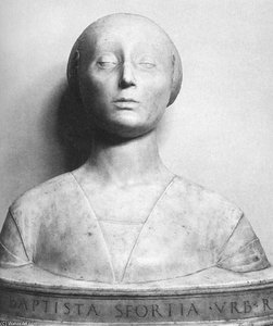 Battista Sforza — Francesco Laurana