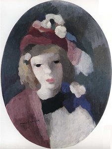 Jeune Femme En Buste (1927) — Marie Laurencin