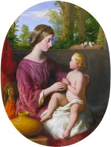 The Lesson ('just As The Twig Is Bent, The Tree's Inclined') — William Mulready The Younger