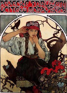 Moravian Teachers Choir — Alphonse Mucha
