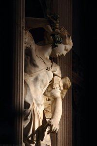 Statue Of Saint Michael Archangel (detail) — Giovanni Battista Maino