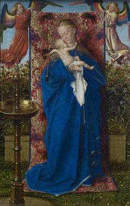 Madone À La Fontaine — Jan Van Eyck
