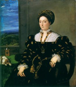 Portret Eleonore Gonzage Della Rovere — Tiziano