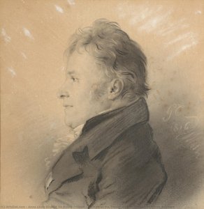 Portrait Of The French Architect Jacques-charles Bonnard — Anne-louis Girodet