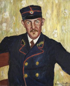Portrait Of A Rail Guard — Georges Van Houten