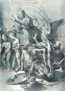 Allegory Of A Warrior Death By Jacopo Ligozzi — Jacopo Ligozzi