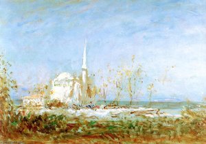 Martigues La Mosquée — Felix Francois Georges Philbert Ziem