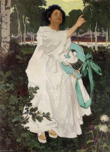 The Muse — Józef Mehoffer