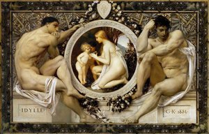 Idylle — Gustav Klimt