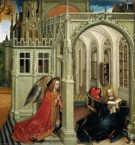The Annunciation — Robert Campin (master Of Flemalle)