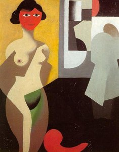 Woman Bathing — René Magritte