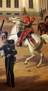 Russian Guards At Tsarskoye Selo In (1832(4)) — Franc Kruger