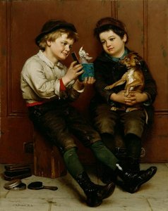 A Surprise Party — John George Brown